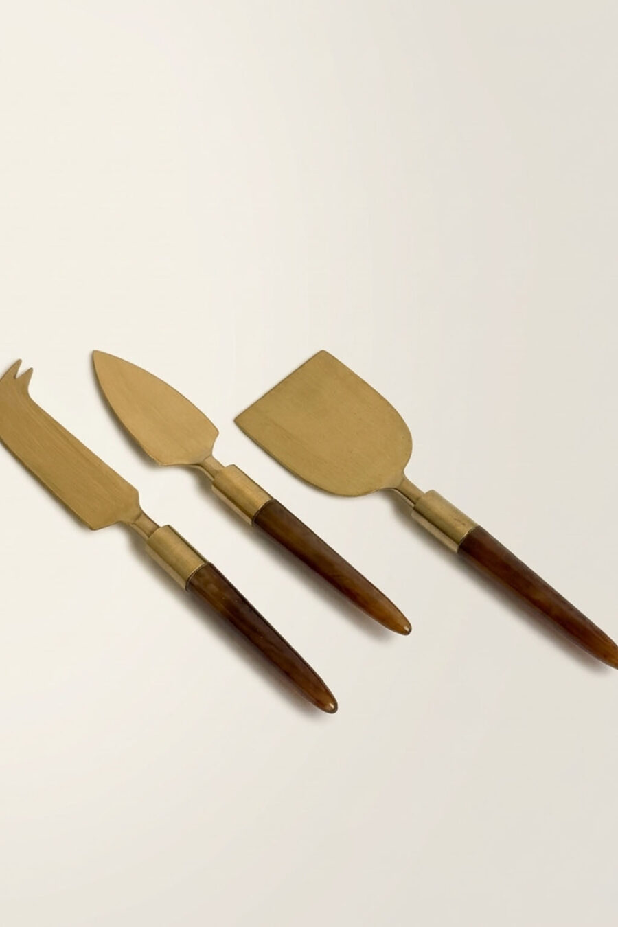 ESPÁTULAS PARA QUEIJO ÂMBAR