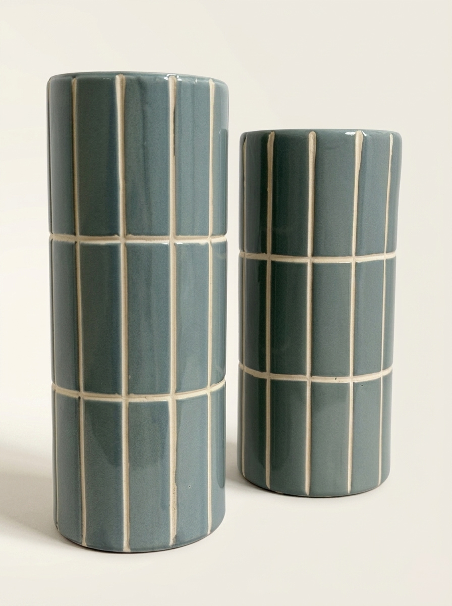 VASO LINEA INDIGO AZUL